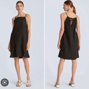 Everlane 100% Linen Dress - Black
